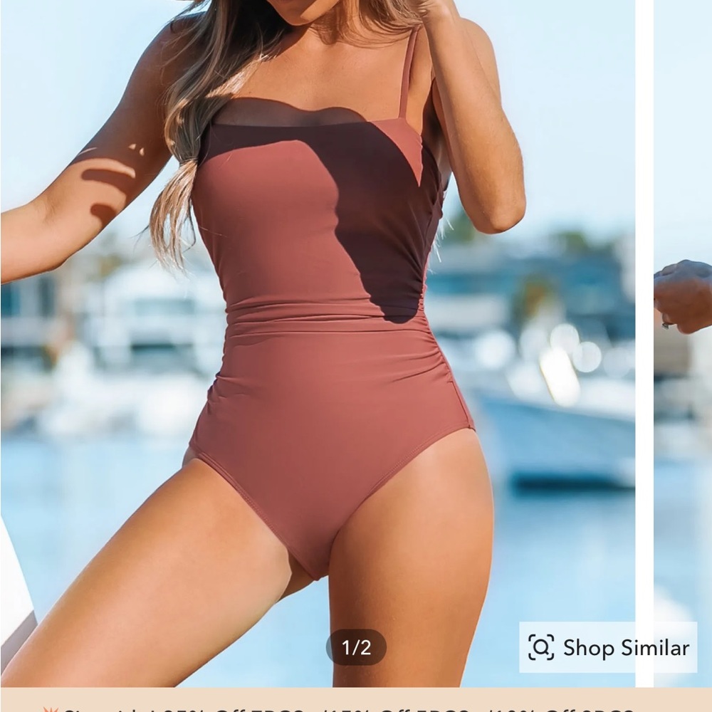 Cupshe one piece suit NWT